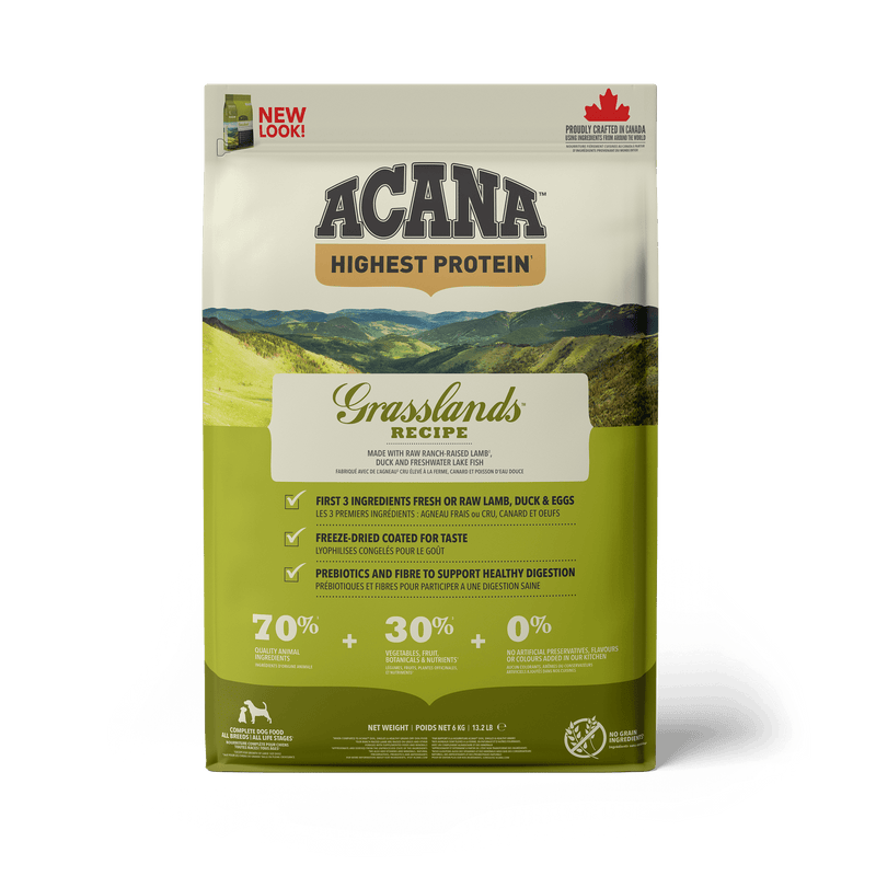 FSD649-54260 ACANA- Highest Protein Grasslands 6 kg