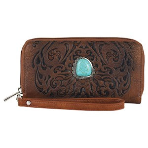 BG2421332151 Wallet Emboss Tooling w/ Turquiose Stone