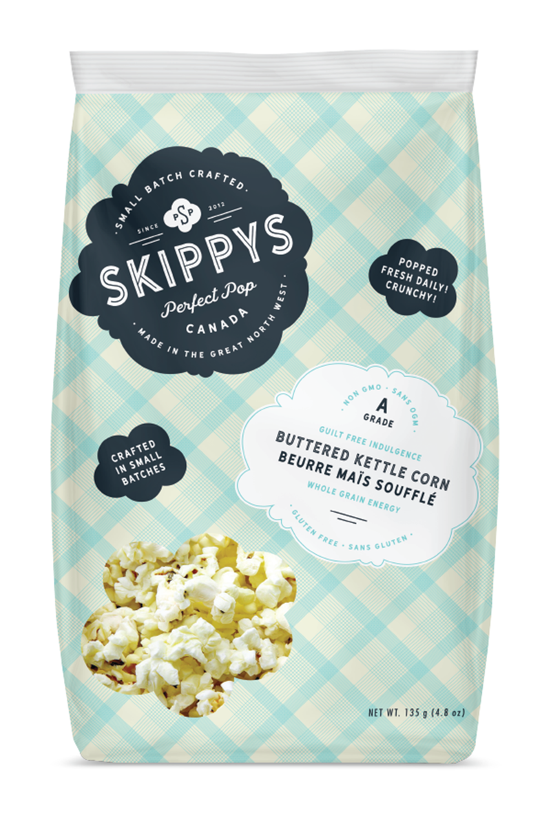 BGSK30814 Skippy's Popcorn KettleCorn Buttered