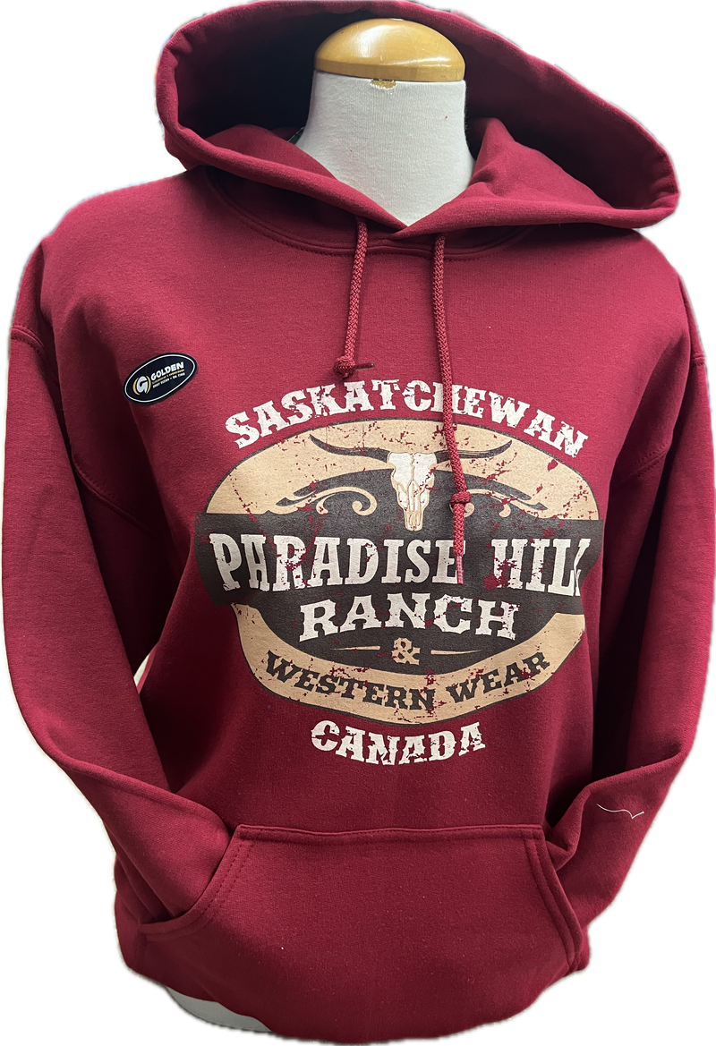 CLGD18500 (SIZE MEDIUM)  Paradise Hill Ranch & Western Wear Hoodie