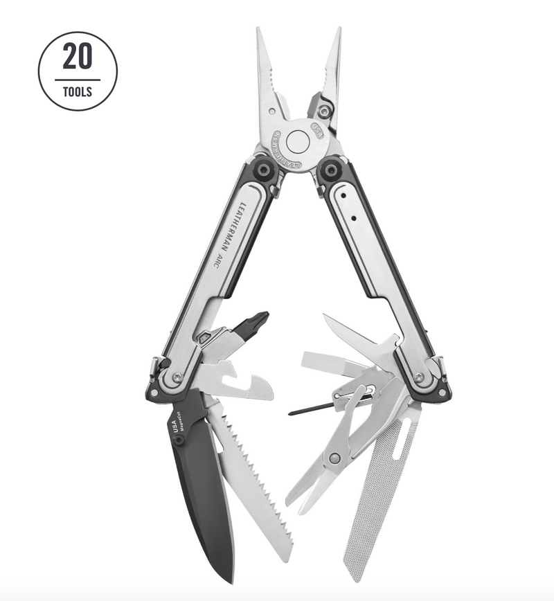 HG833076 Leatherman ARC- Black and Silver