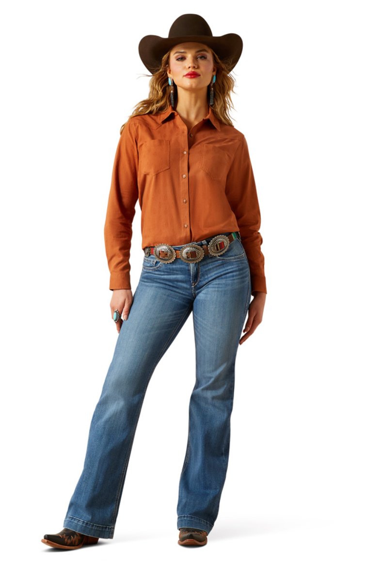 CL10061726 Ariat Ladies Jeans- Isabelle Perfect Rise Trouser
