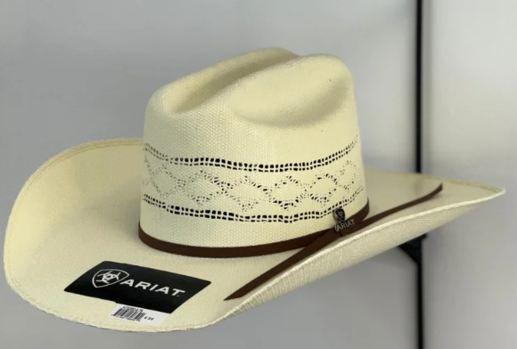 CLA73282 Cowboy Hat Ariat Straw
