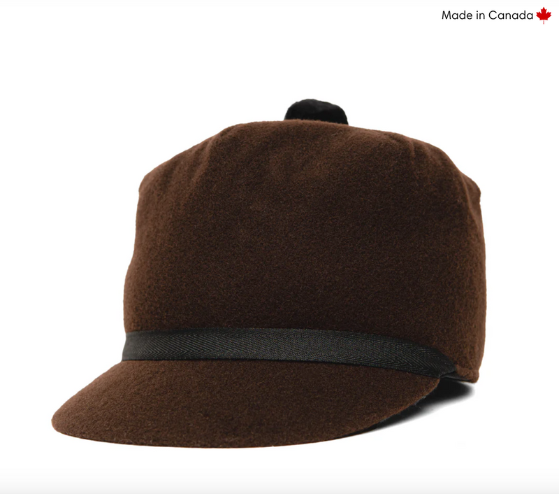 CL1-140 Cap Stockman Wool Blend Melton