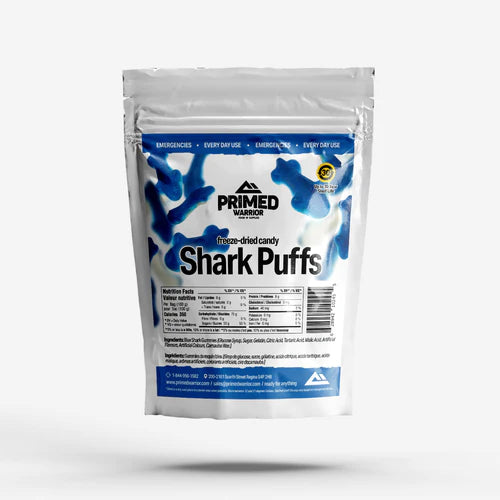 BGPW10245 Primed Warrier - Shark Puffs Freeze Dried - 100g