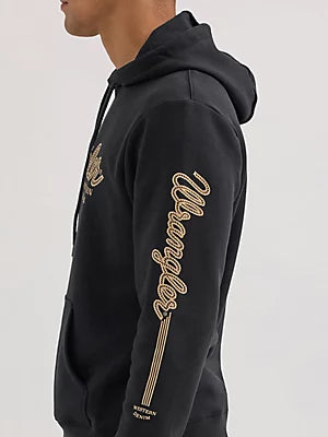 CL112354228  Mens Wrangler Hoodie w/Wrangler Rope  Logo