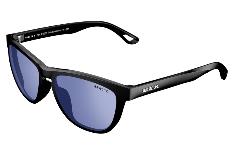 BGS46BG--BLK/LAV Bex Sunglasses- Griz