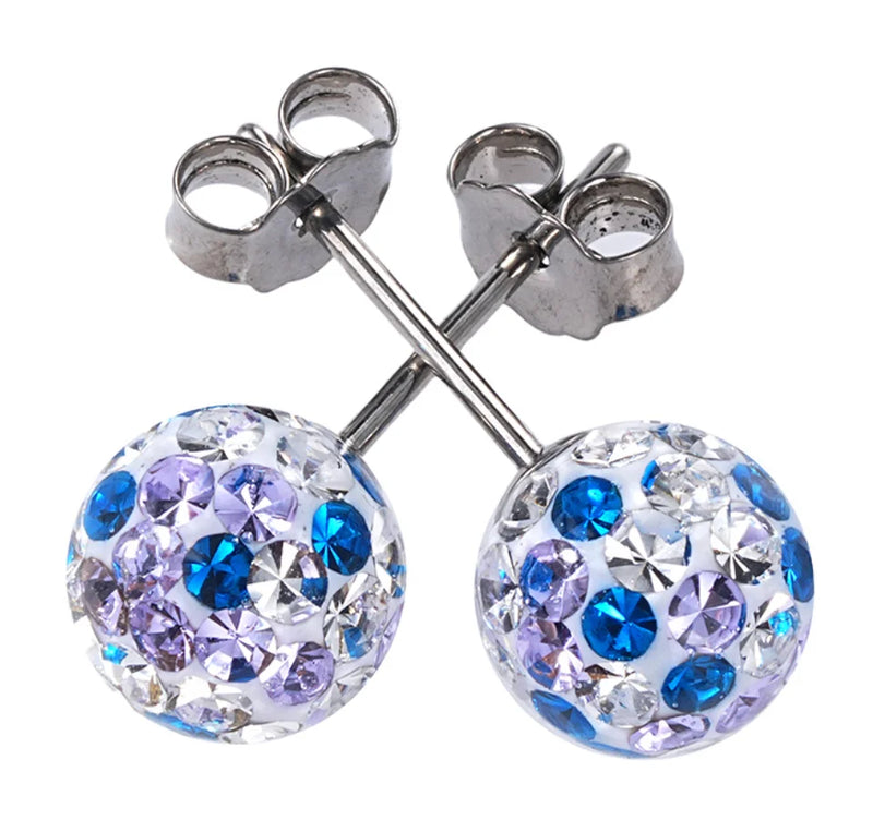 BGEAR - SIZE 6mm - Christinium Titanium Stud Earring