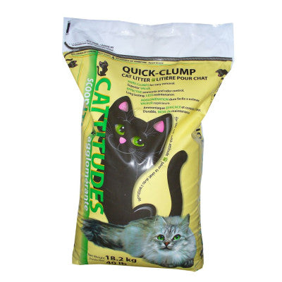 PSLITTER-Clump Cat Litter Cattitudes Quickclump 18kg