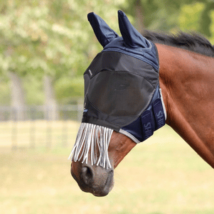 TKACC320 Flyguard Pro Deluxe Mask with Ears & Fringe