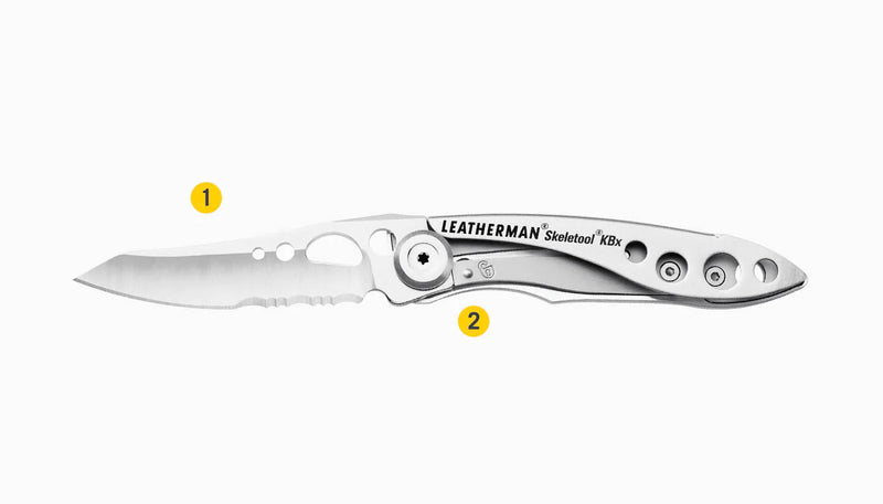 HG833176 Leatherman Skeletool KBX - Stainless Steel