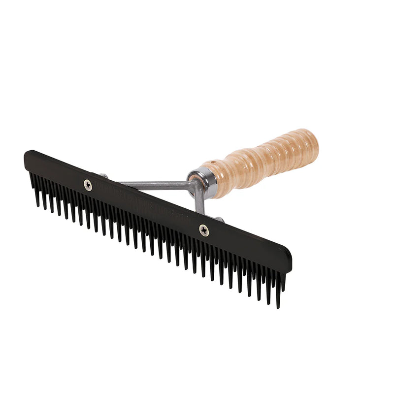 AC65276 Comb Fluffer Plastic Blade 9" w/Wood Handle