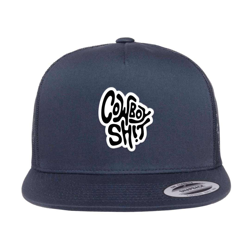 CLCOWBOYSH!T-FLAT-147 Cowboy Sh*t Cap- Flat Brim