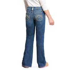 CL10025985 Ariat Girls- Whipstitch Boot Cut- Eleanor