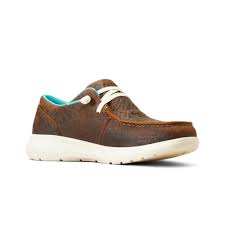 C10047015- Ariat Ladies HILO  "Brown Leather Aztec"L