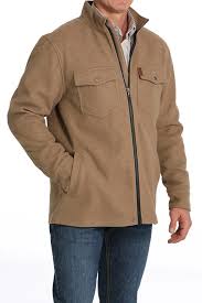 CLMWJ1907002 Mens Cinch Shirt Jacket