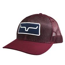 CLKIMES-HAT-Mesh Bur Kimes Ranch  Ball Caps