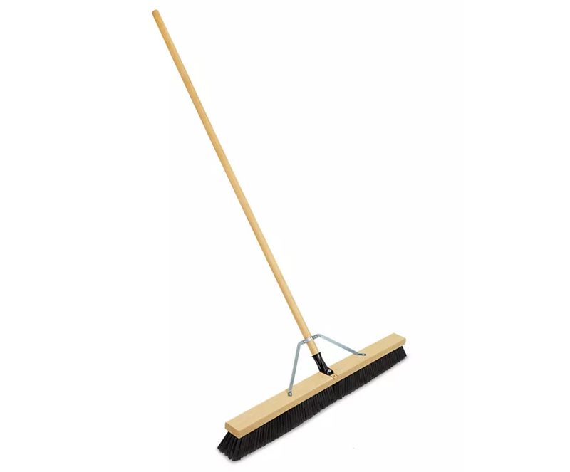 HGBR224G36 Broom Push 36" Garage w/Brace