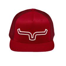 CLKIMES-HAT-NITE RED Kimes Ranch  Ball Caps " Nite Train Dark Red"