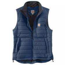 CLOV2286-Blue Vest Carhartt Rain Defender Lightweight Insulated