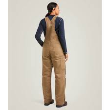 CL10036685 Womens Ariat Rebar Dura Canvas Insulated Bib