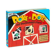 BG31341 Poke-A-Dot Book- "Old MacDonald's Farm"