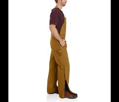 CL104031A- LINED- Bib Overalls Quilt - BRN