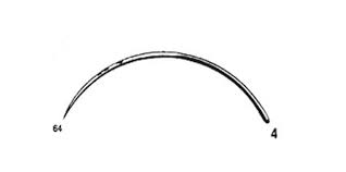 AC376-836 Needle Suture 3/8" Circle 3"