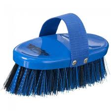 AC68-209--Blue Angled Soft/Med Bristled Brush