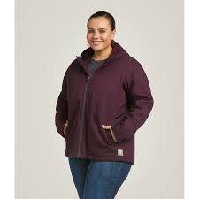 CL10037589 Ariat Rebar Women's Dura Canvas Jacket