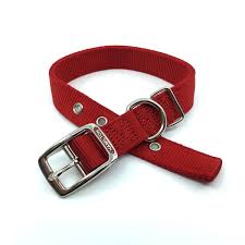 PS764-06411 Collar DoublePly Standard Nylon Collar 22" RED