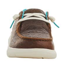 C10047015- Ariat Ladies HILO  "Brown Leather Aztec"L