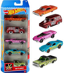 BGMATL1806 Hot Wheels- 5 Pk Assorted