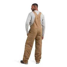 CL10032505 Mens Ariat Rebar DuraCanvas Insulated Bib Overalls