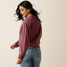 CL10065945 Ladies Ariat Crewneck "Valley"