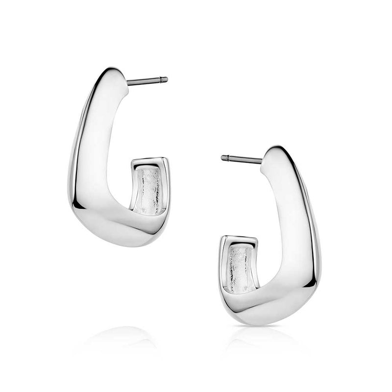 BGER6214 Earrings-Class Act Hoop