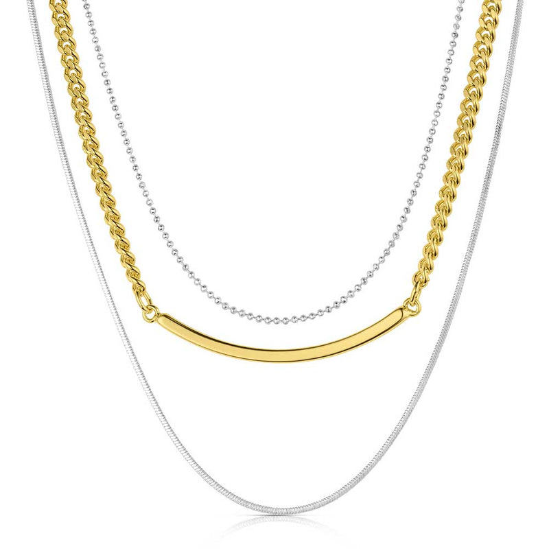 BGNC6303 Necklace- Effortless Layered