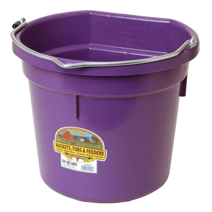 AC115-53-Purple Bucket Flat Back 20 QT P20FB