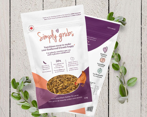 FSDRIED--200g Simply Grubs Nutritious Treat