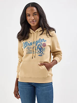 CL112354400 Wrangler Ladies Aztec Hoodie