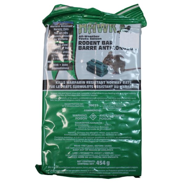 HG065-508 Hawk Bait Rodent Bar 454g