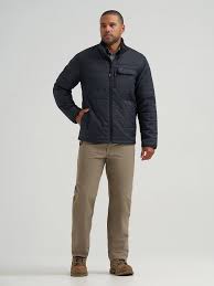 CL112382657- Wrangler Mens Rigs Jacket Insulated- Black