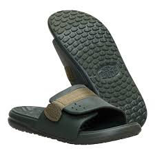 CL45261-3TJ Hey Dude Men's- Wave ALT Slides- Deep Green