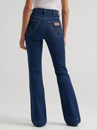 CL112382756- Wrangler Ladies Bell High Rise Trouser- Emerie