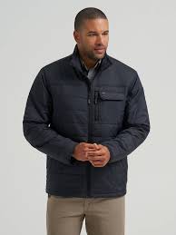 CL112382657- Wrangler Mens Rigs Jacket Insulated- Black
