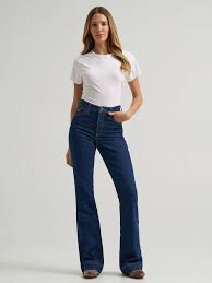 CL112382756- Wrangler Ladies Bell High Rise Trouser- Emerie