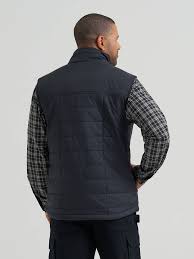 CL112382656- Wrangler Mens Rigs Vest Insulated- Black