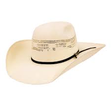 CLT71680 Cowboy Hat Straw Twister Bangora Natural