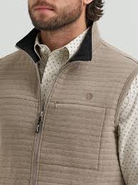 CL112381931- Wrangler Mens Vest George Strait- Knitted Brown