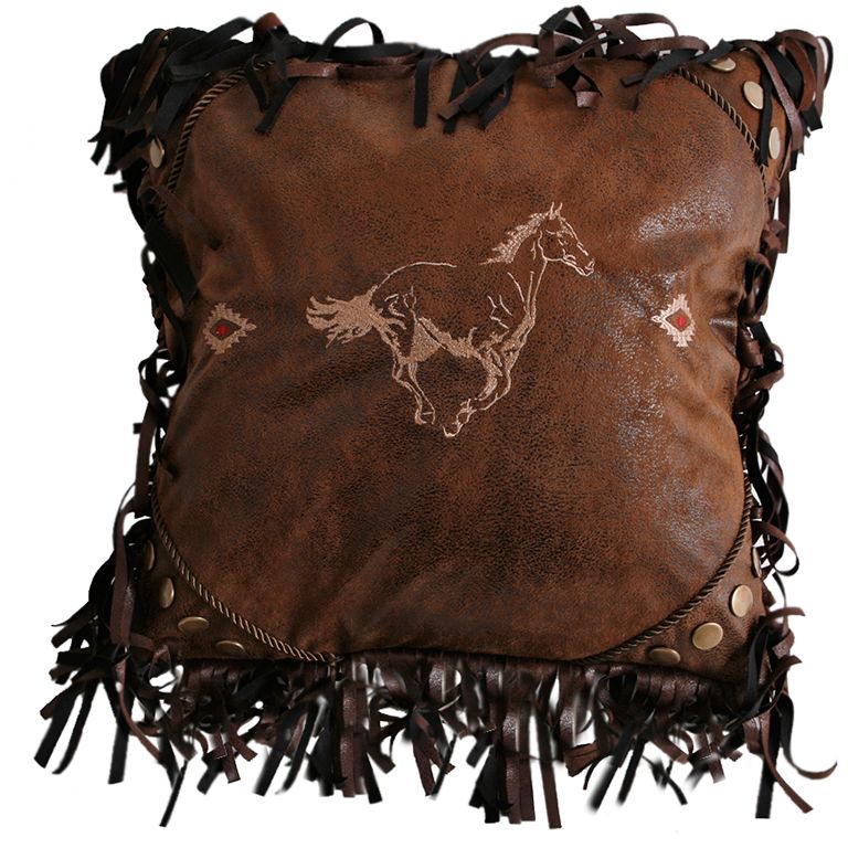 BGJB4027 Horse Embroidered - Pillow